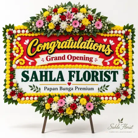 Papan Bunga Ucapan Selamat Emporium Pluit