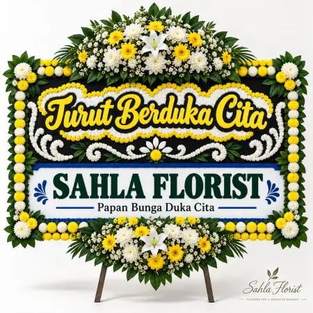 Papan Bunga Duka Emporium Pluit